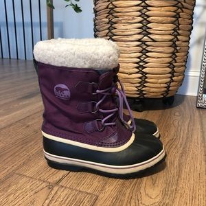 Sorel Yoot Pac TP Snow Waterproof Purple Insulated Waterproof Snow Boots